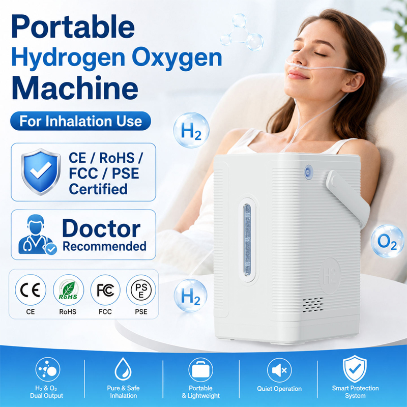 Health Wellness Home Care - 드롭쉬핑 SPE PEM 수소 흡입기 99.99%
