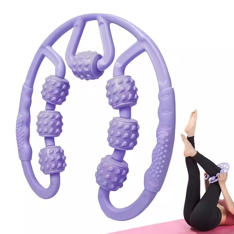 Reflexology Foot Roller - 다리 종아리 롤러 마사지기 셀룰라이트 방지
