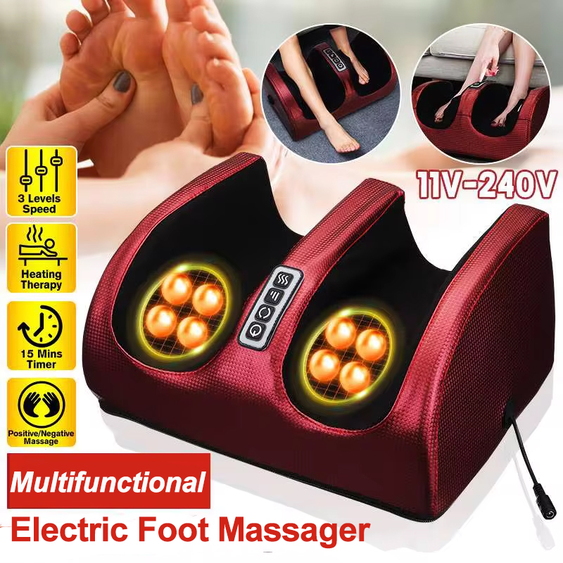 Reflexology Foot Roller - 적외선 난방 전기 발 마사지 지압