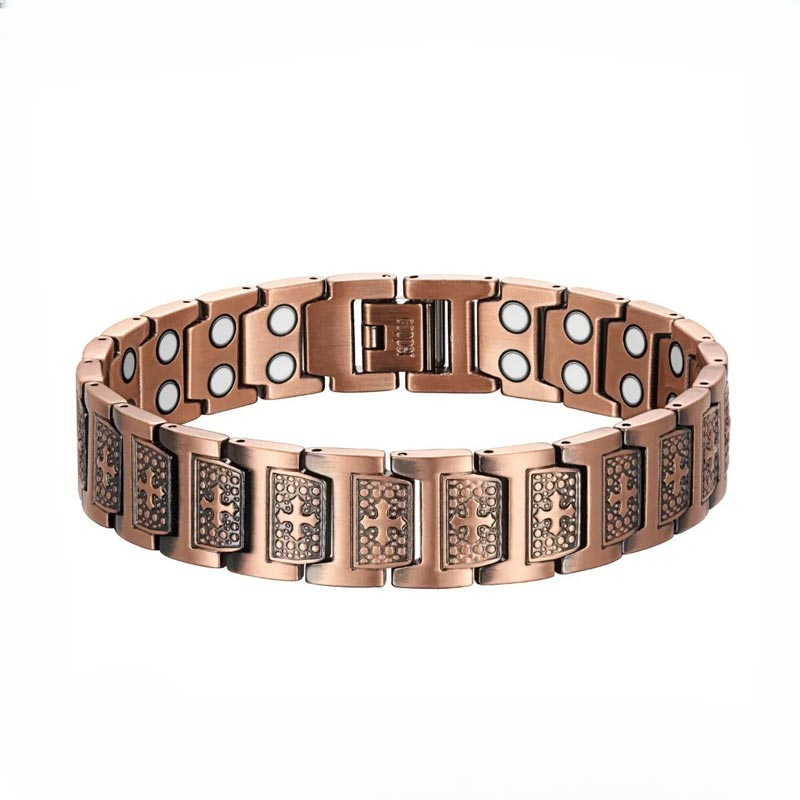 Health Wellness Bracelet - 바이킹 자석 팔찌 (남성용) 스테인리스 스틸