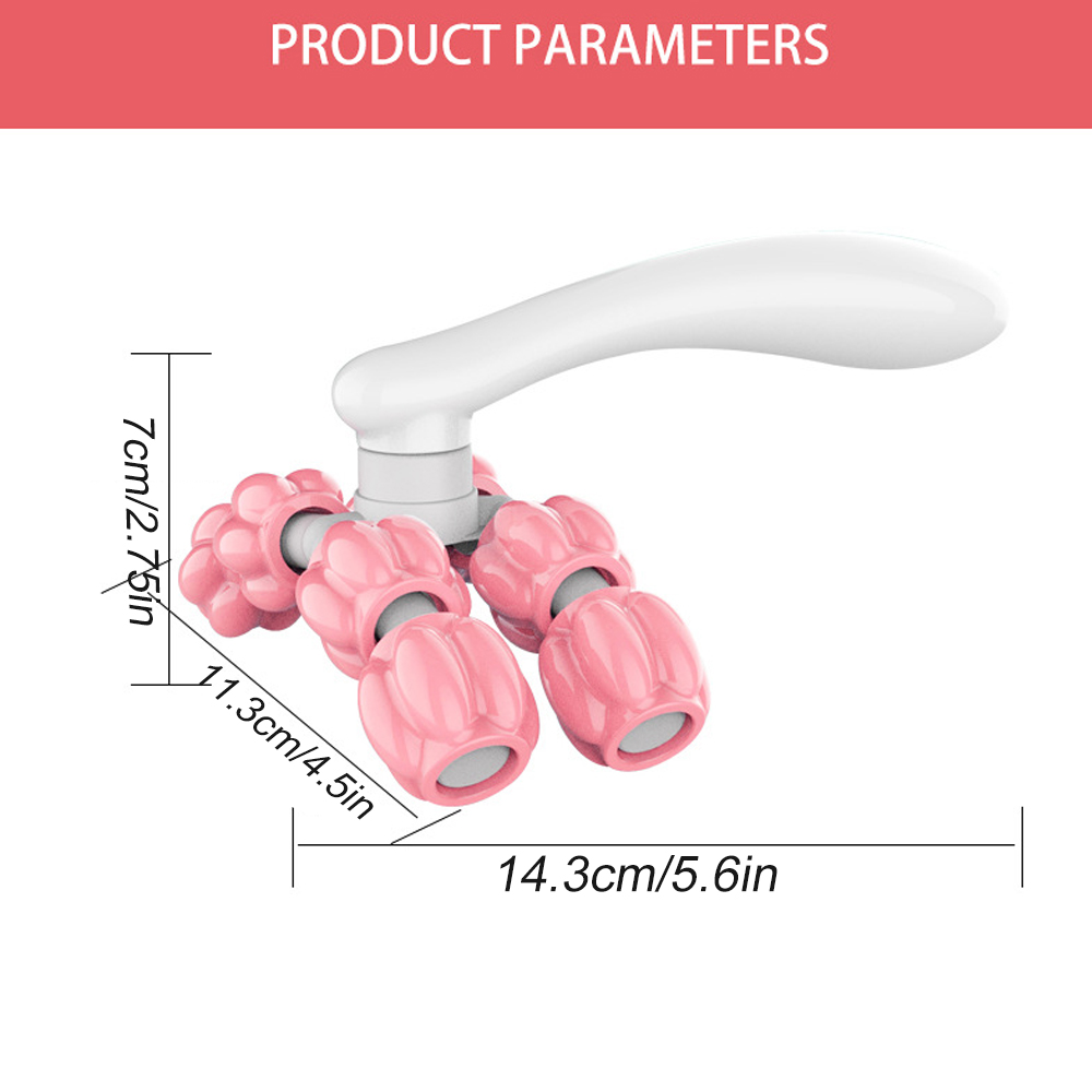 Y자형 8구 마사지기, 손 근육, 등, 목, 발, 어깨 - Reflexology Foot Roller 리뷰 및 가격