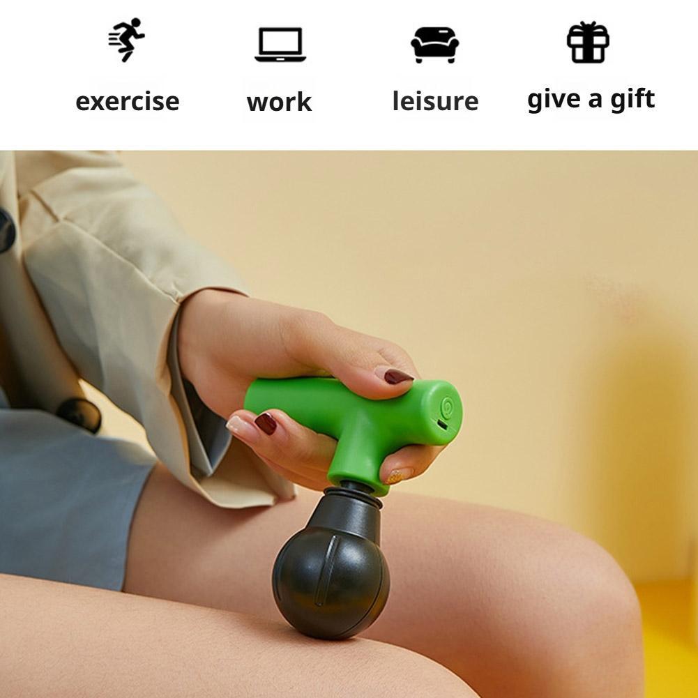 휴대용 미니 마사지건, 손잡이형 딥티슈 마사지기 (등, - Health Wellness Fitness 리뷰 및 가격