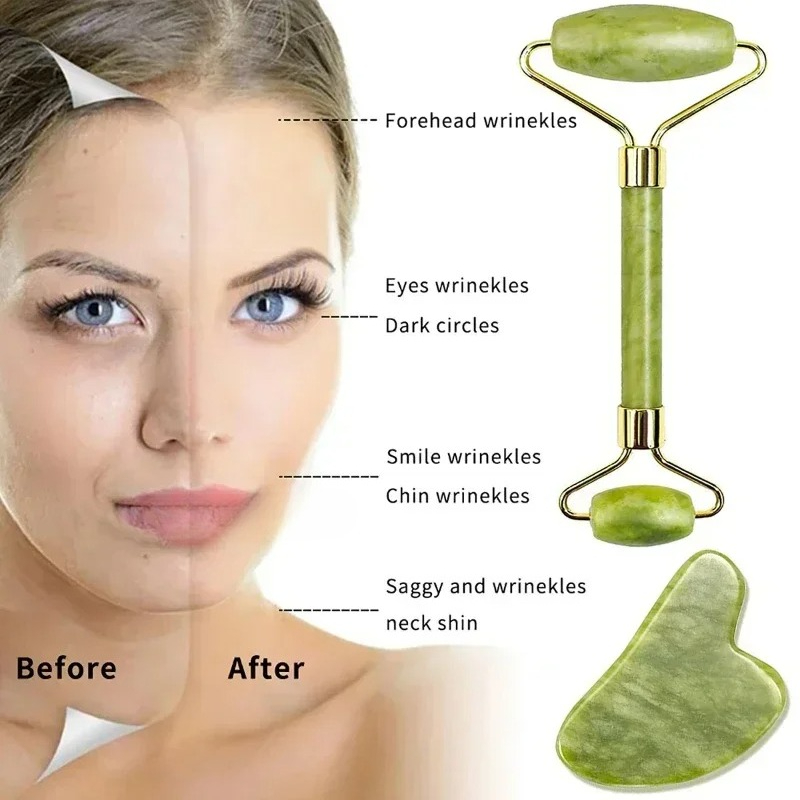 천연 옥 롤러 마사지기, 스크래핑 보드, 발 마사지 롤 - Reflexology Foot Roller 리뷰 및 가격