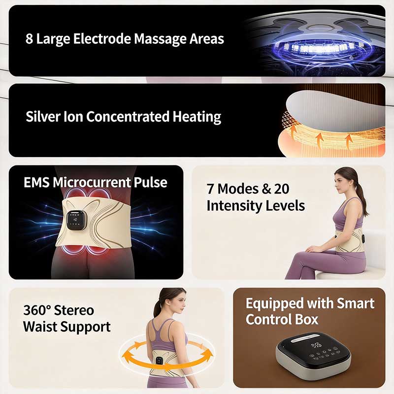 JianYouCare EMS 저주파 펄스 허리 펄스 마 - Health Wellness Fitness 리뷰 및 가격