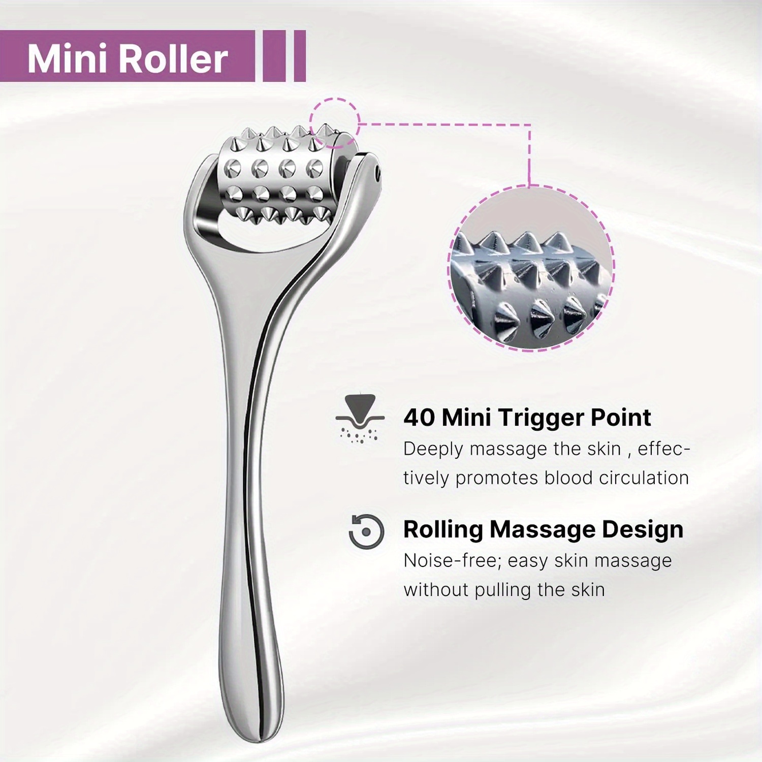 마사지 롤러 근육 통증 완화를위한 침술 롤러 지압 마사 - Reflexology Foot Roller 리뷰 및 가격