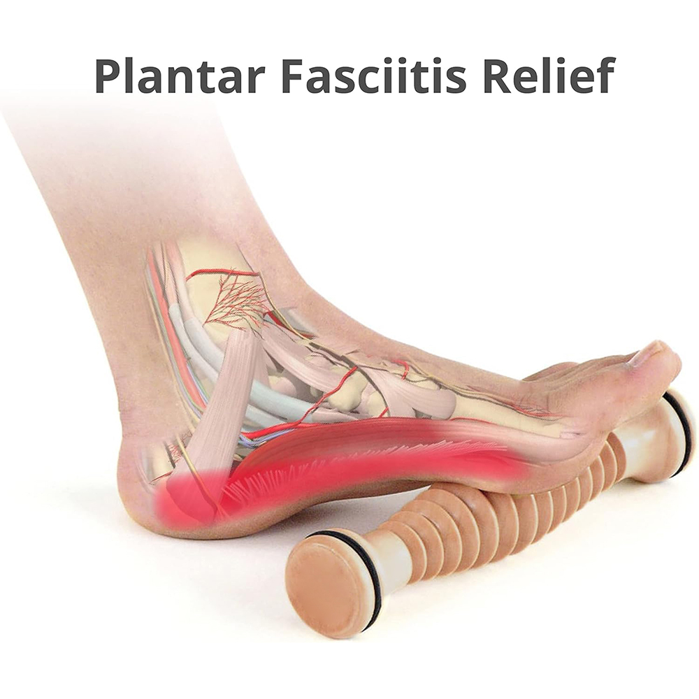 나무 마사지 기계 바디 백 나무 발 롤러, 발바닥 근막 - Reflexology Foot Roller 리뷰 및 가격