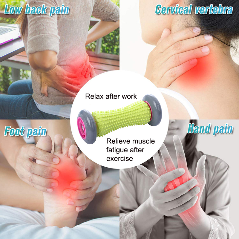 발 마사지 롤러 마사지 구호 발바닥 근막염 발 뒤꿈치  - Reflexology Foot Roller 리뷰 및 가격