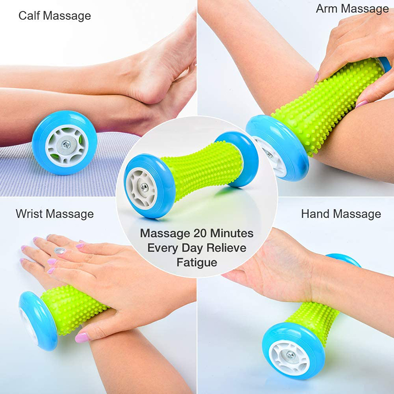 발 마사지 롤러 마사지 구호 발바닥 근막염 발 뒤꿈치  - Reflexology Foot Roller 리뷰 및 가격