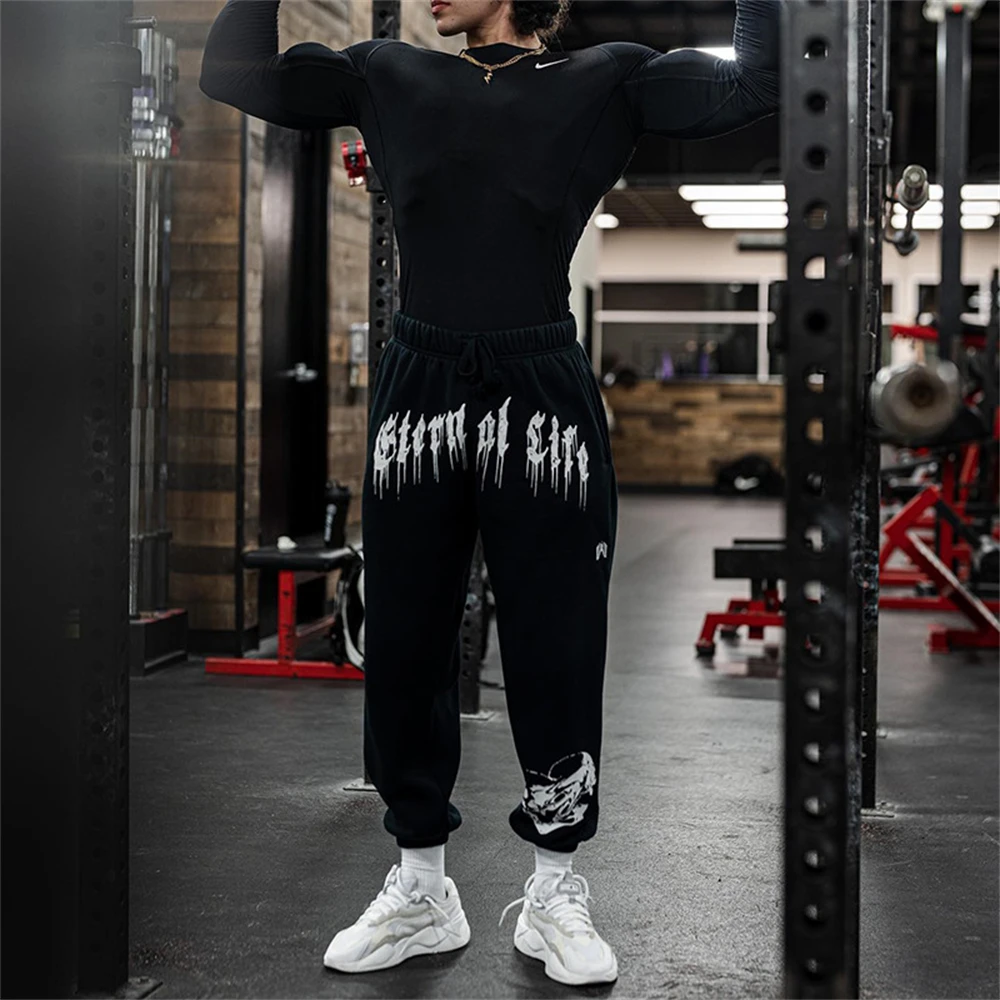 봄과 가을 신상 남성용 체육관 조깅 바지 캐주얼 스포츠 - Health Wellness Fitness 리뷰 및 가격