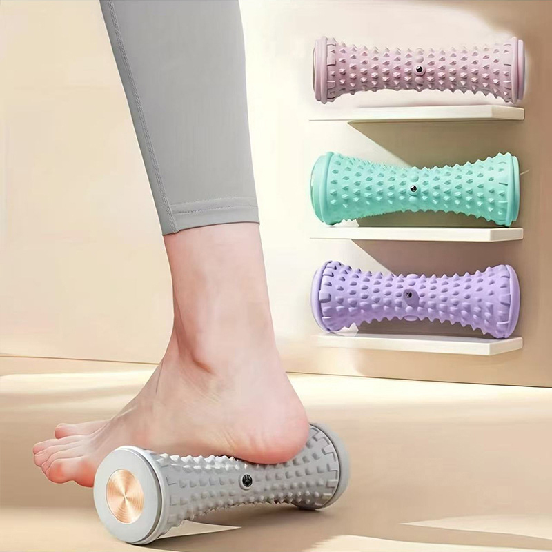 휴대용 발 마사지 롤러, 심부 조직 마사지, 족저근막염 - Reflexology Foot Roller 리뷰 및 가격