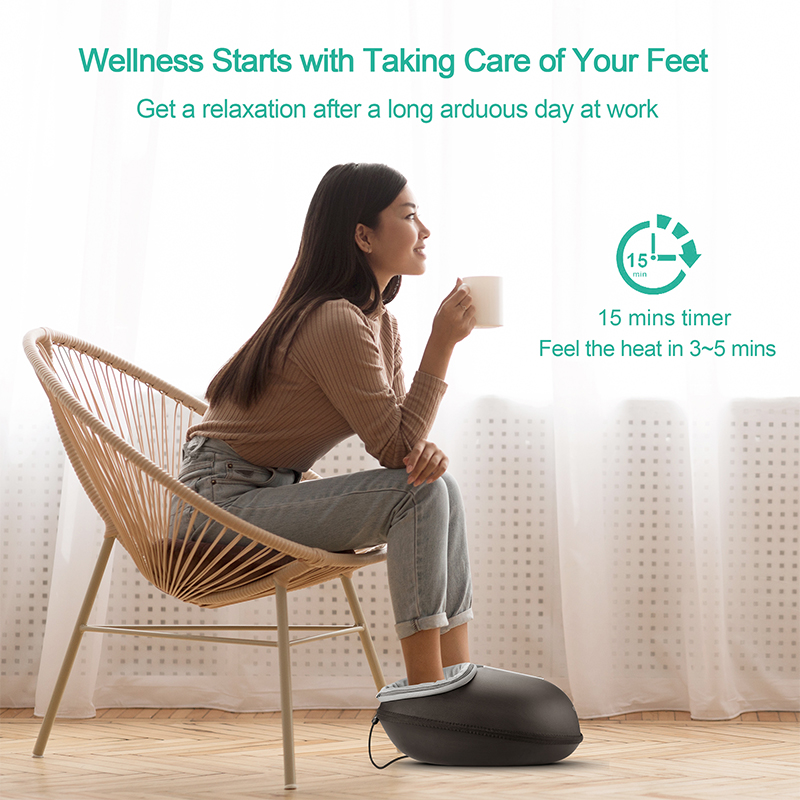 메드커서 지압 발 마사지 기계, 히트 롤러, 근육 이완 - Reflexology Foot Roller 리뷰 및 가격